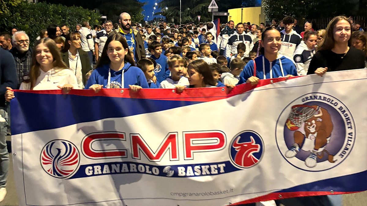 CMP Granarolo Basket sfila per le vie