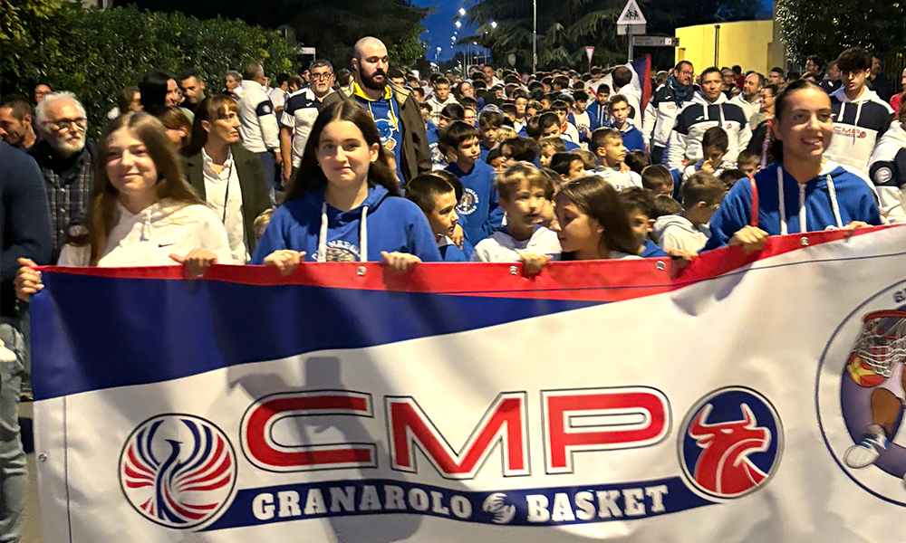 Festa dello Sport a Granarolo: CMP Granarolo Basket sfila per le vie